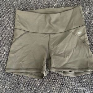 Athleta Sculptek Biker Short for high intensity work outs size small